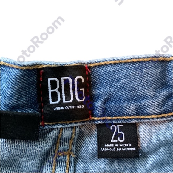 BDG Urban Outfitters Straight Leg Blue Jeans - Picture 5 of 9